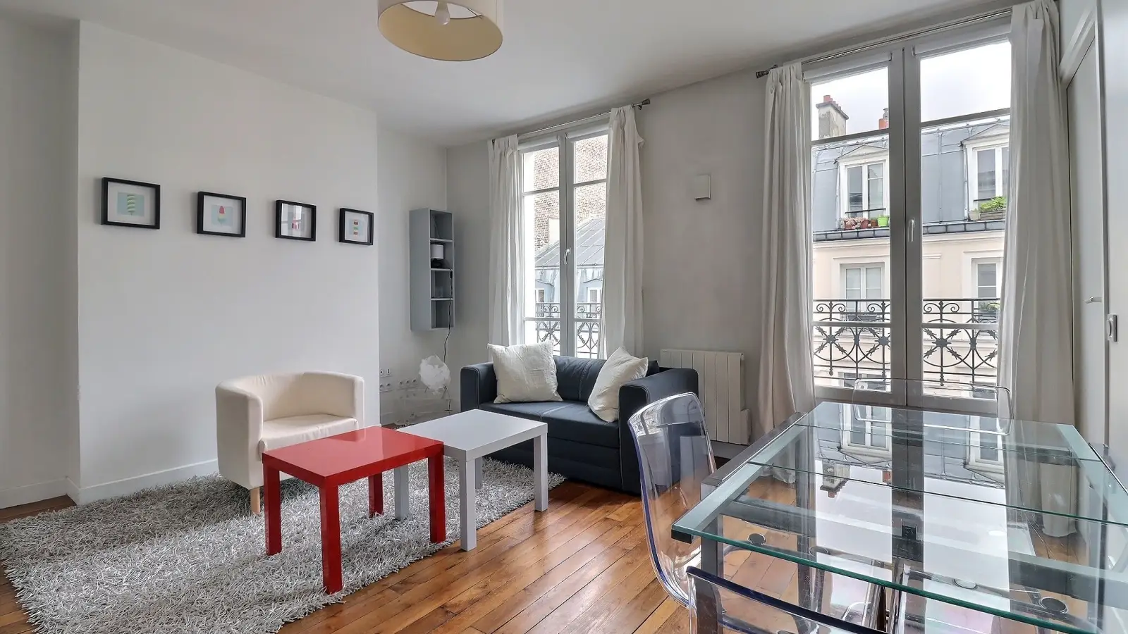 Flat Rue Legendre in Paris