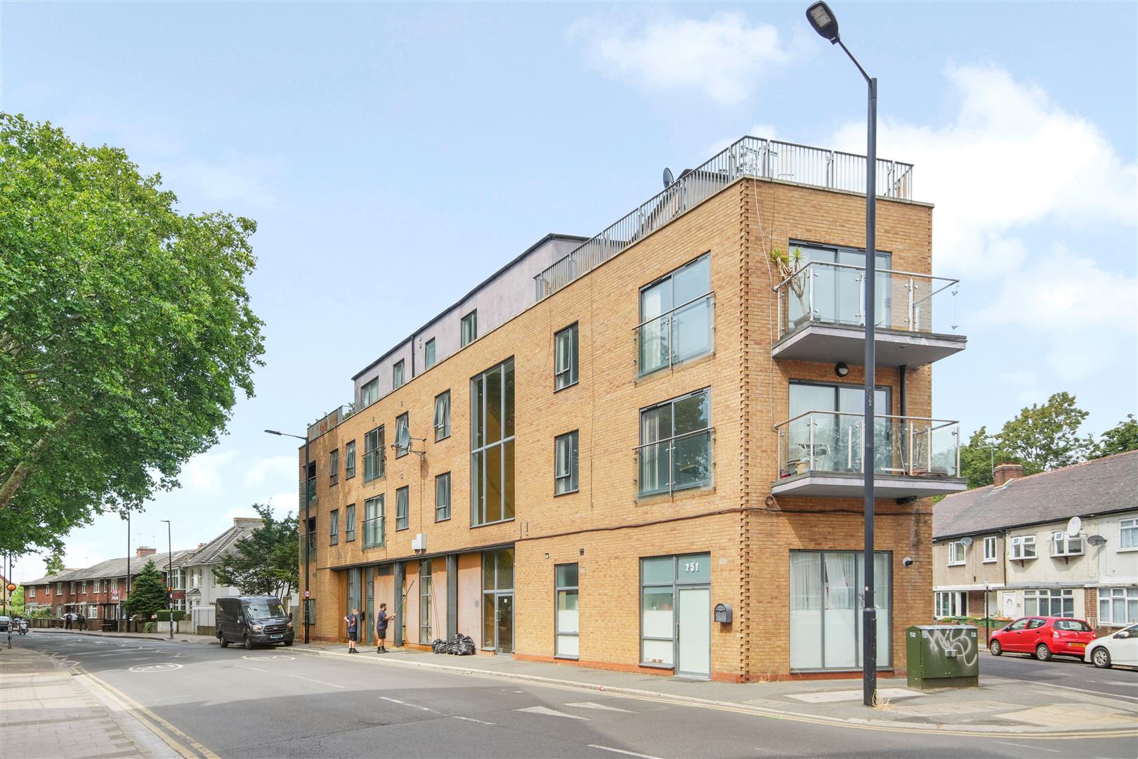 Flat Hermit Road in Greater London