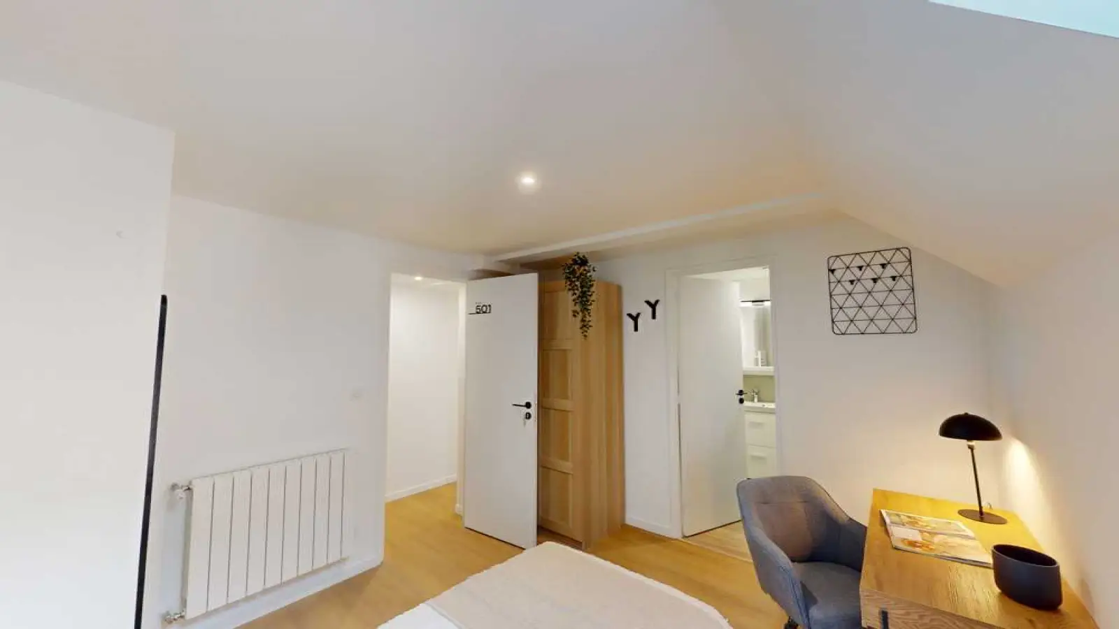 Chambre Cité Bergère à Paris