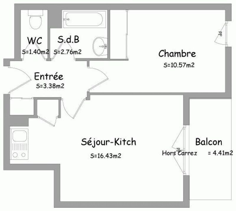 Appartement Rue du Sanitas à Orléans