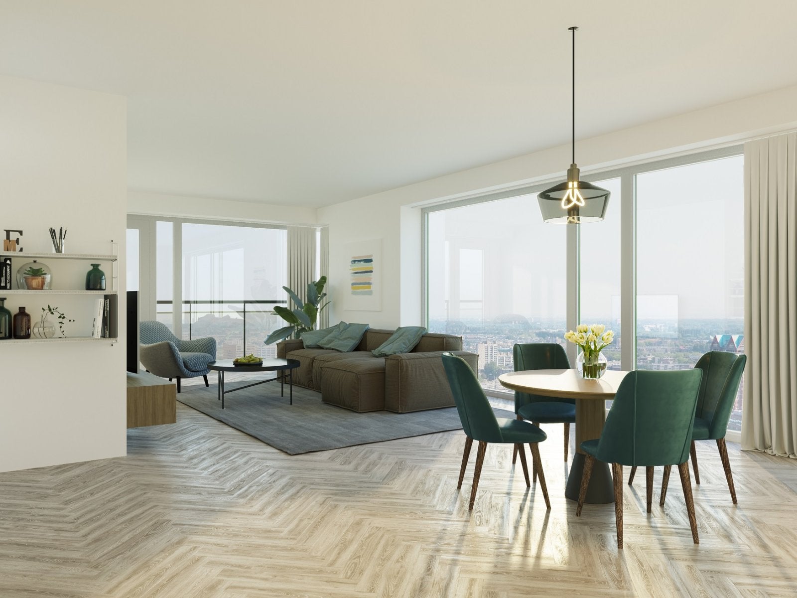 Appartement Jufferstraat 17 X in Rotterdam