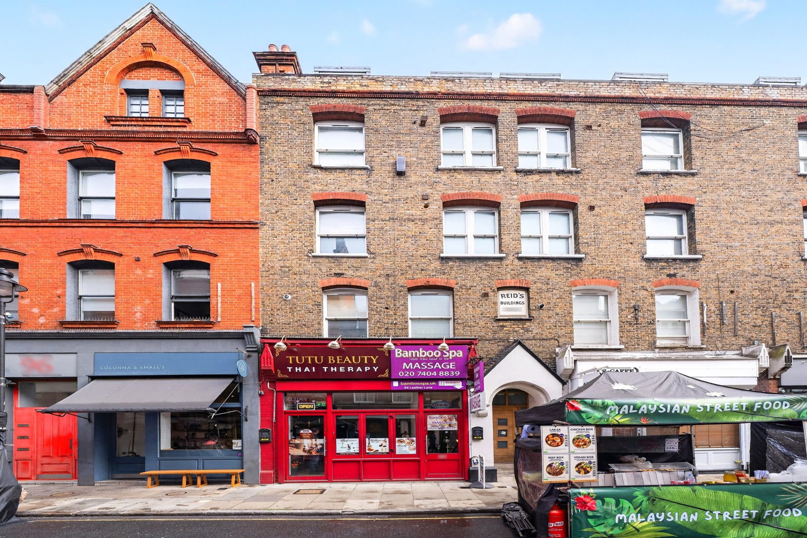 Flat Leather Lane in Greater London