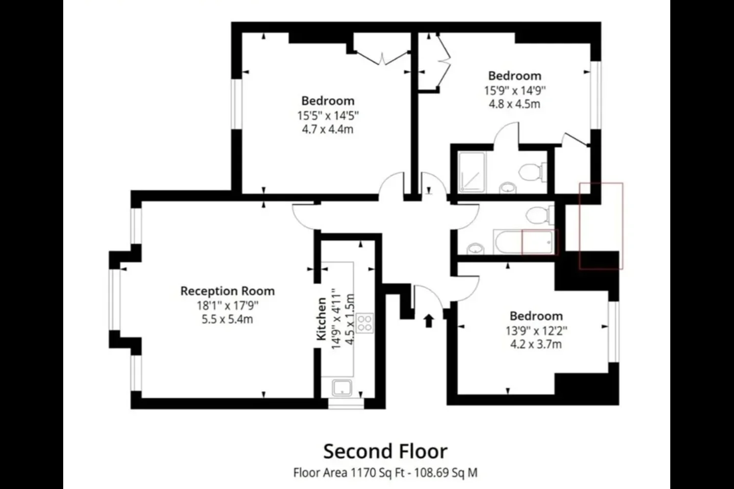 Flat Willesden Lane in Greater London