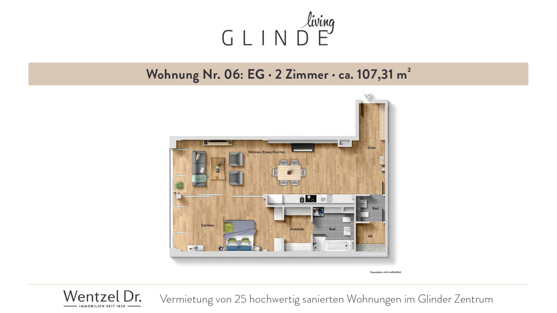 Wohnung Mühlenstraße in Glinde