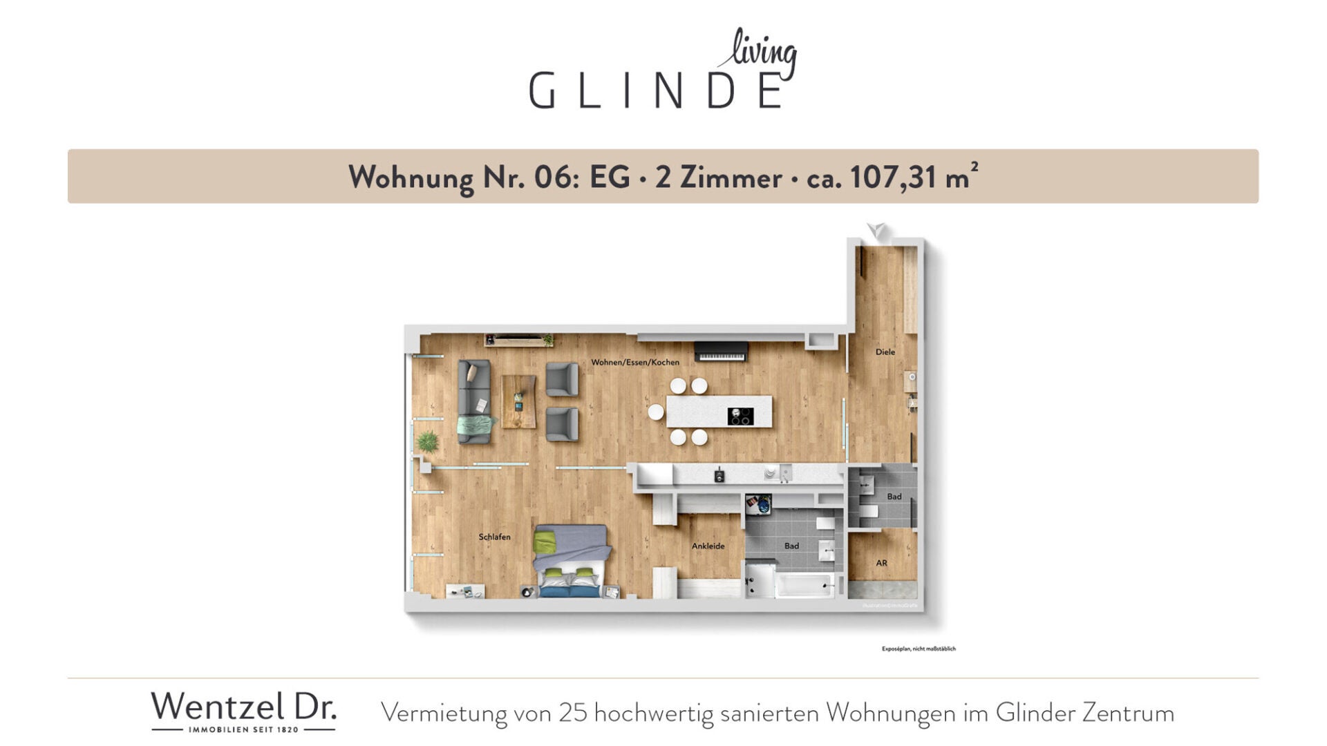 Wohnung Mühlenstraße in Glinde