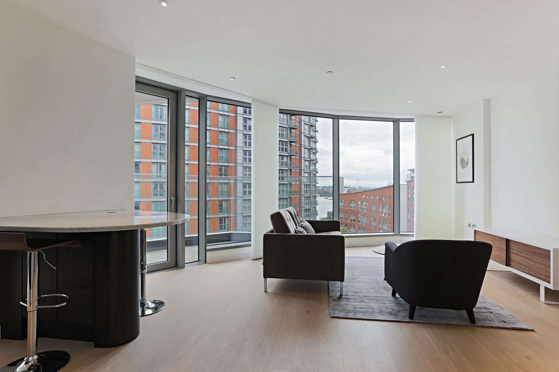 Flat Burdett Road in Greater London