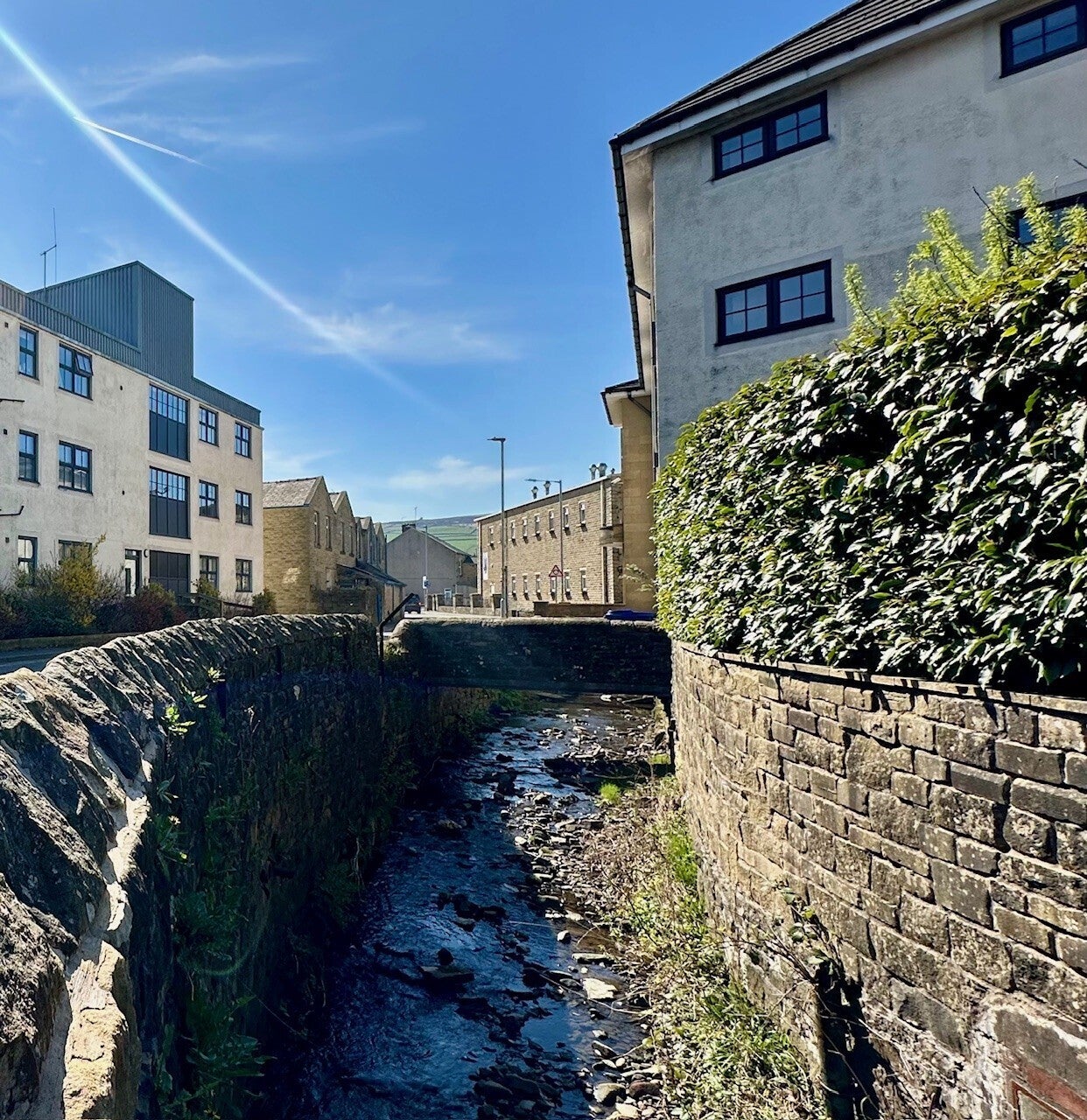 Flat School Lane in Borough of Pendle