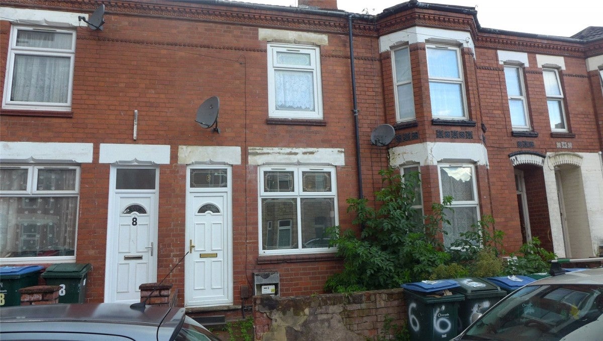 Flat Grantham Street in Coventry