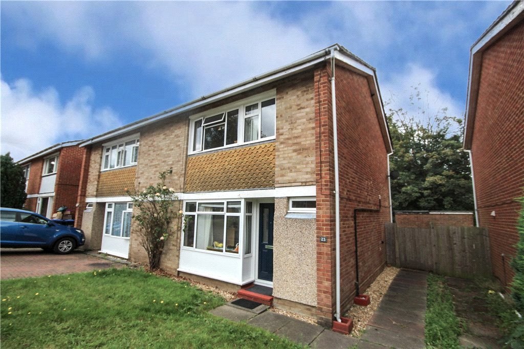 House Hazel Close in Borough of Runnymede