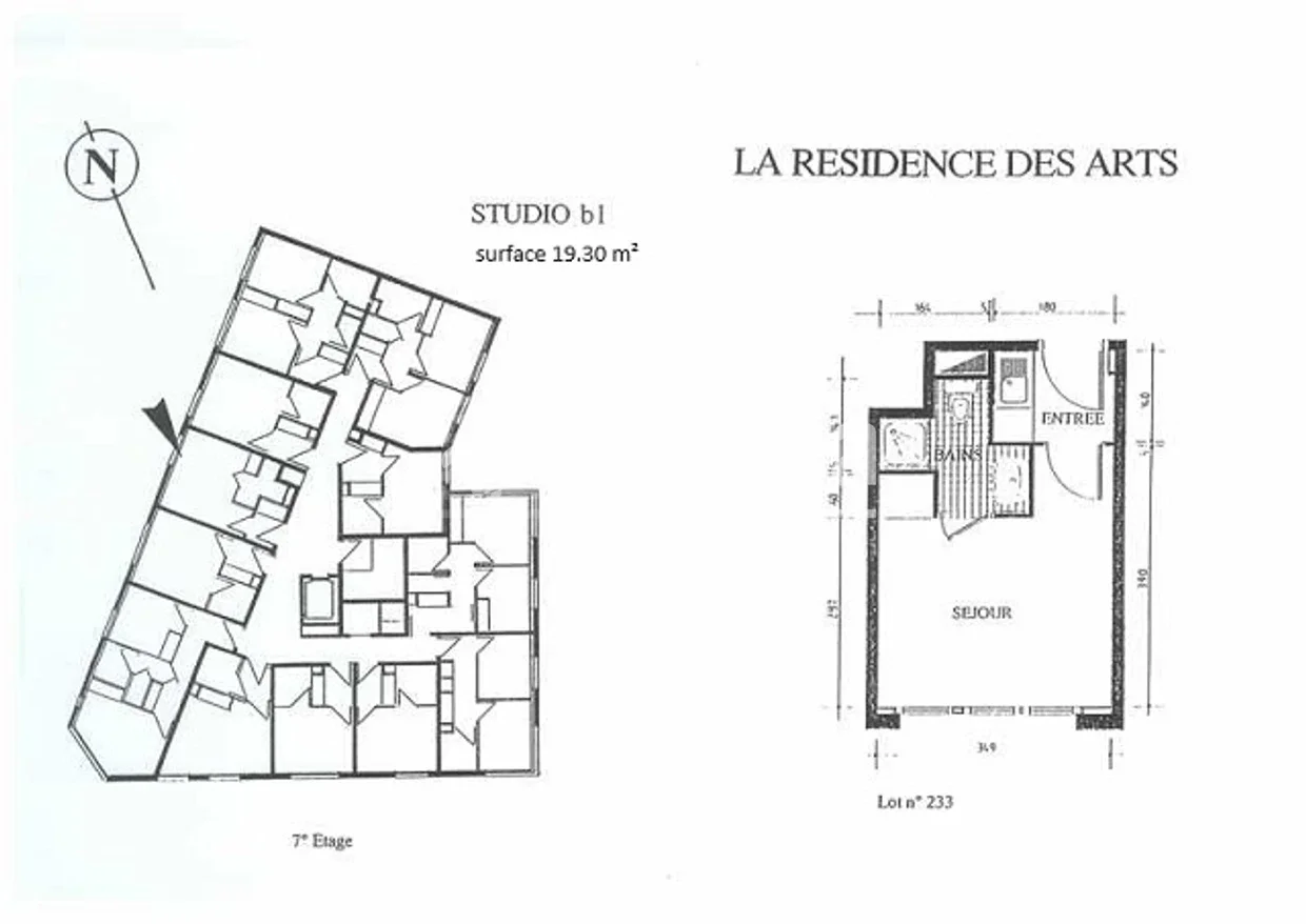 Flat Place des Laurentides in Montpellier