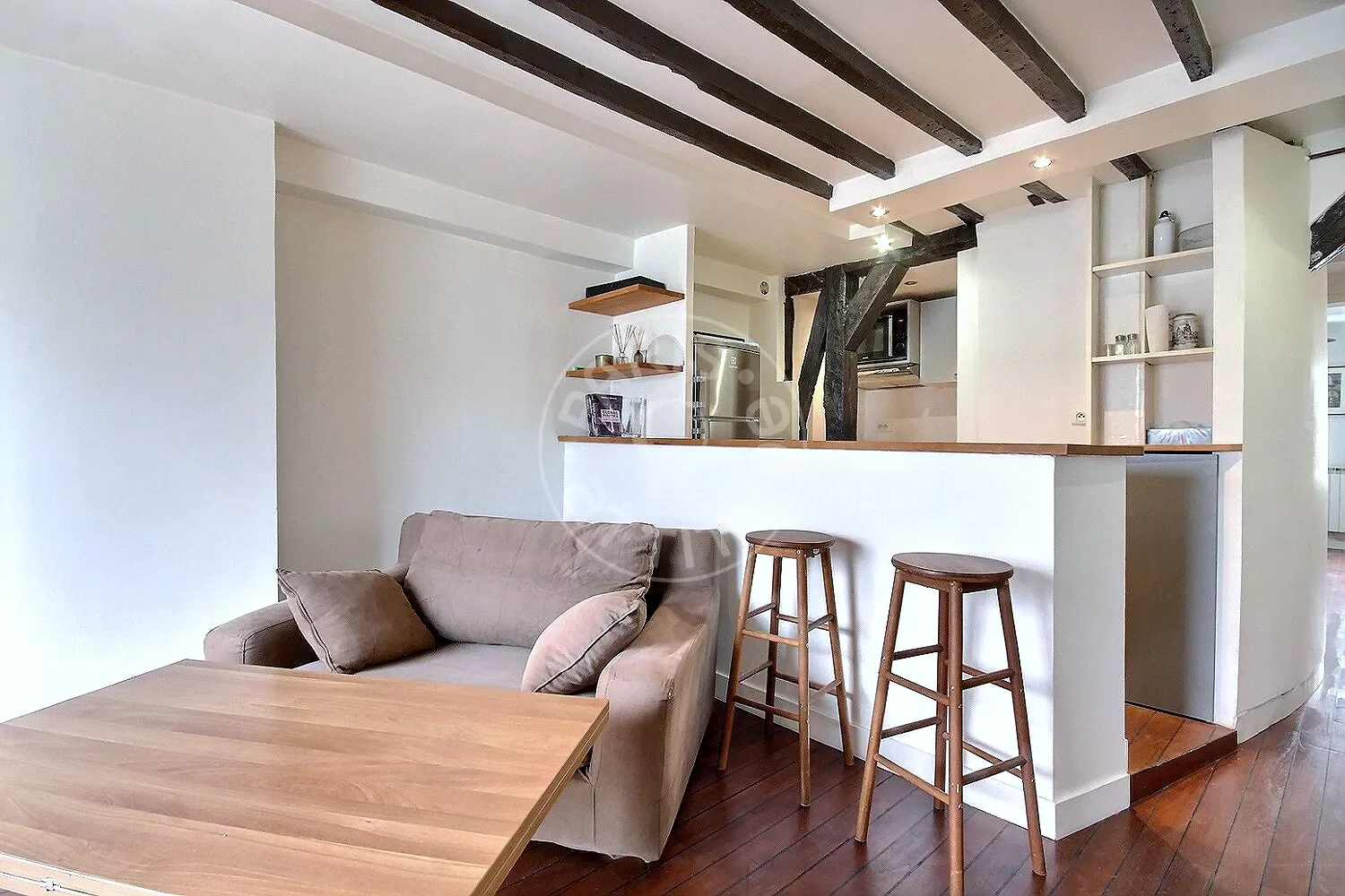 Flat Passage Lemoine in Paris
