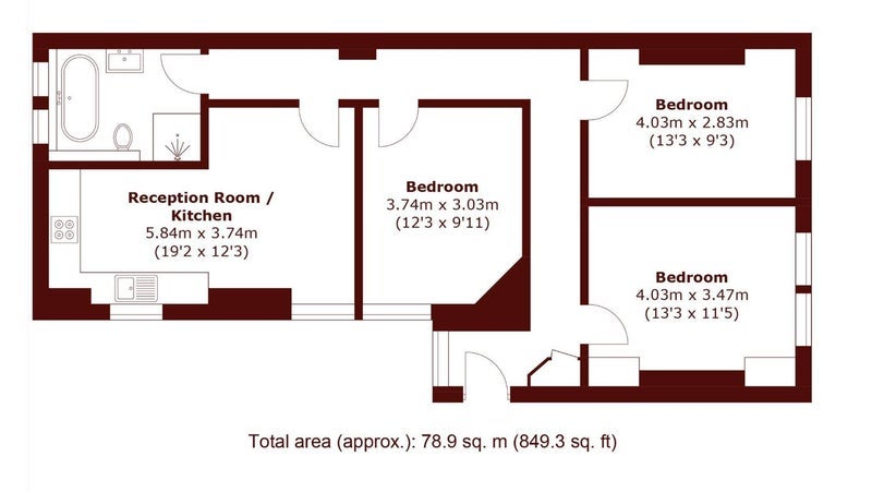Room Rushcroft Road in Greater London