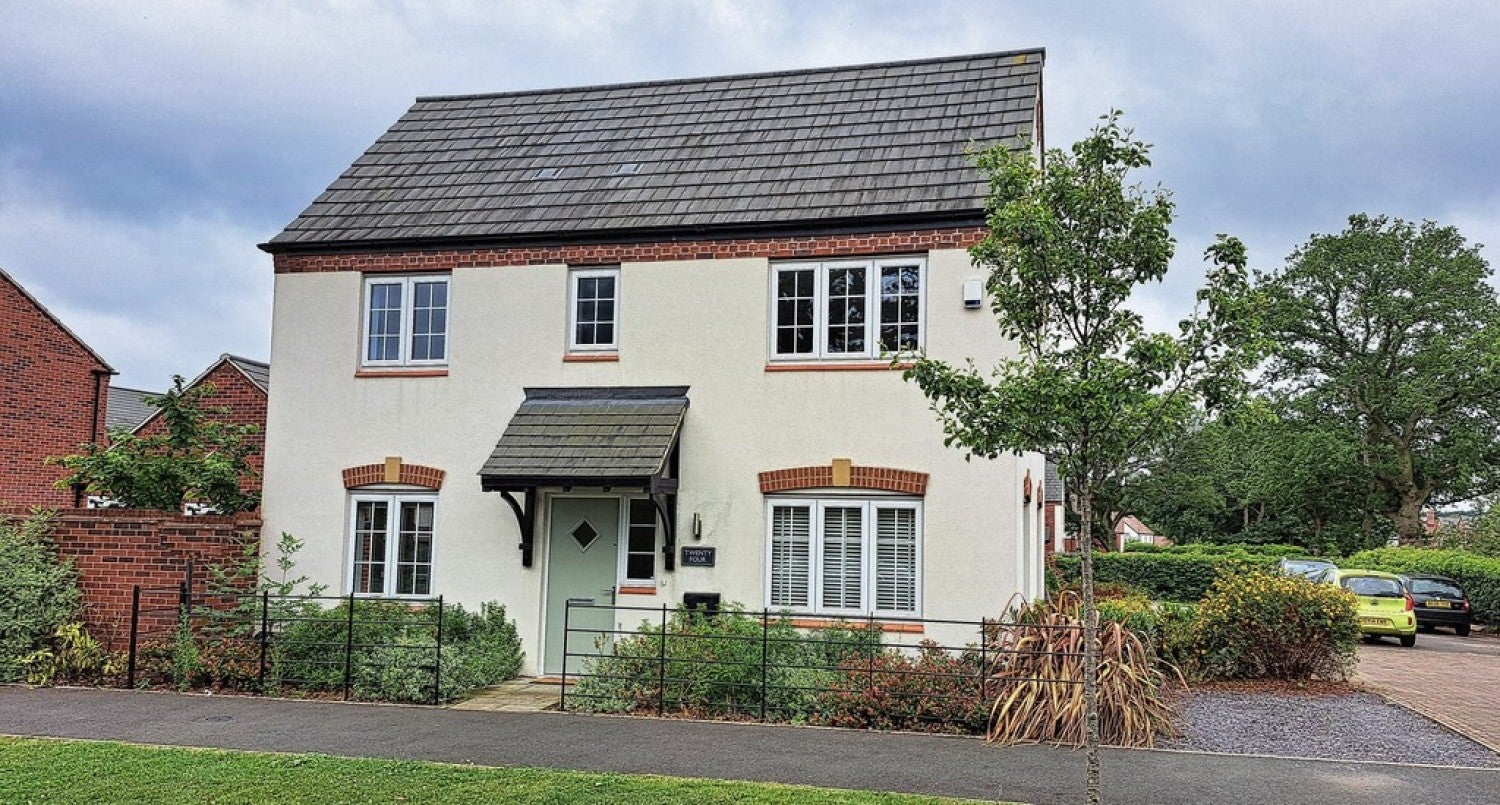 House Dewberry Road in Metropolitan Borough of Solihull