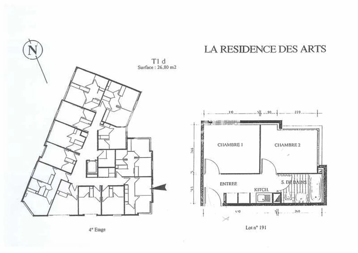 Appartement Place des Laurentides à Montpellier