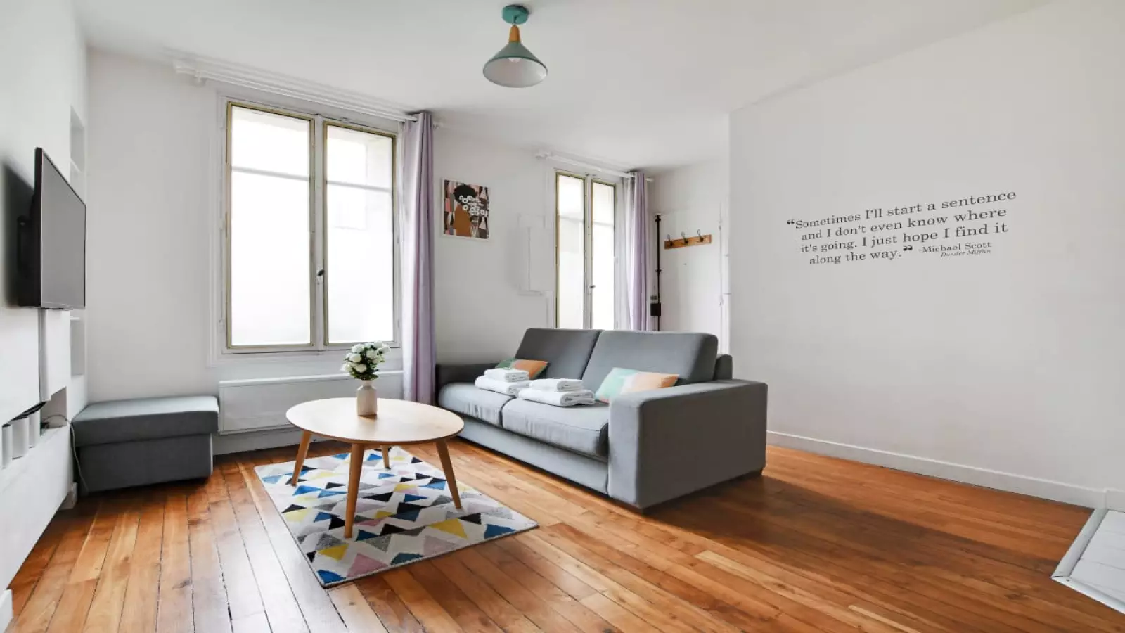 Flat Rue Milton in Paris
