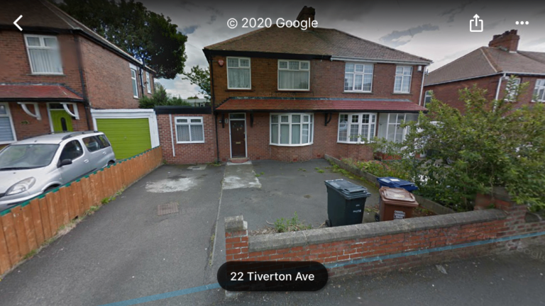 House Tiverton Avenue in Newcastle upon Tyne