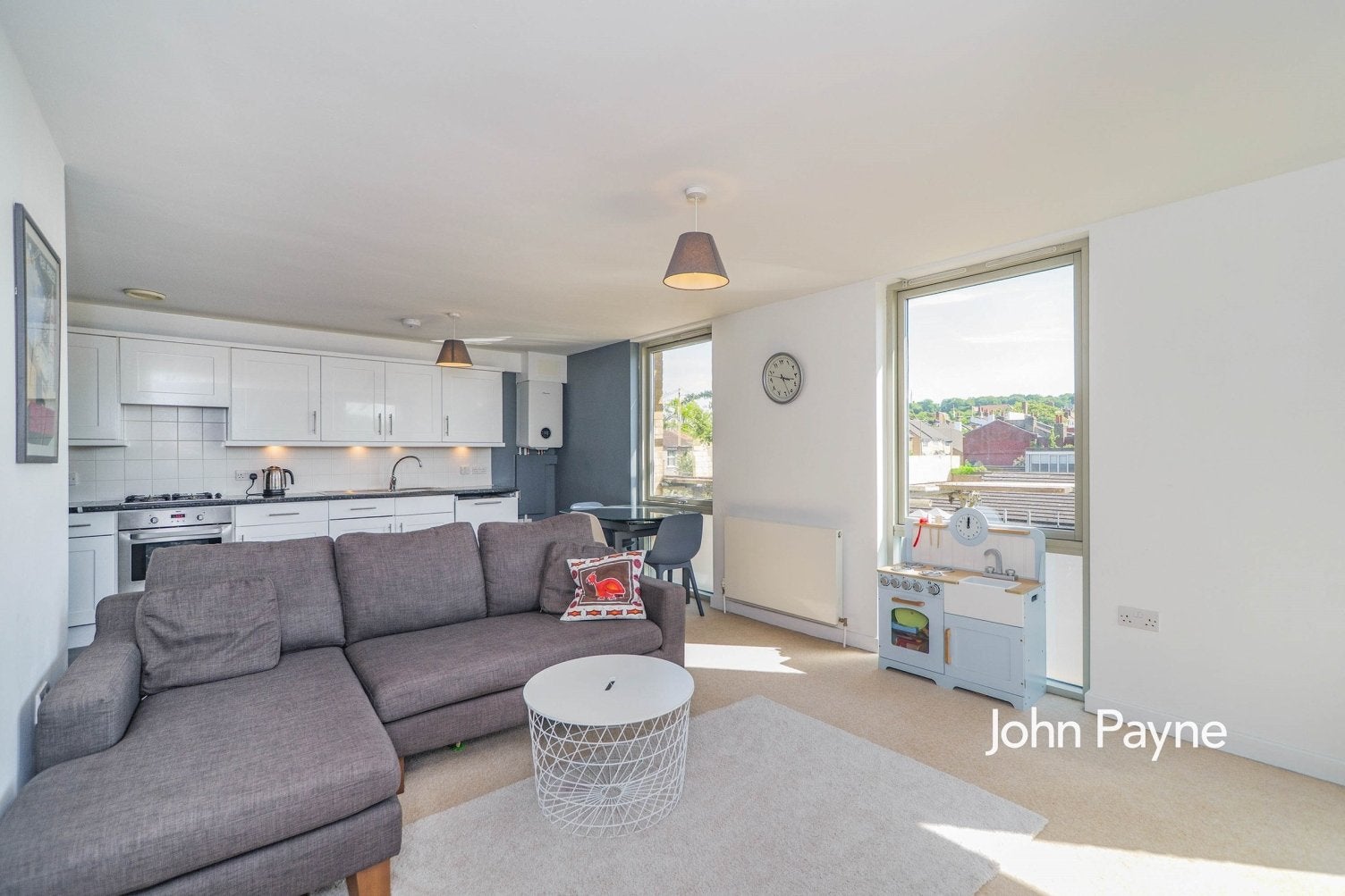 Flat Burrage Road in Greater London
