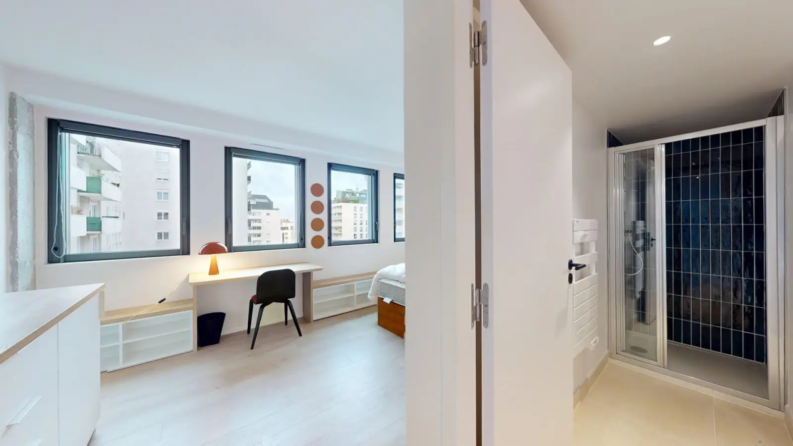 Chambre Rue Robert Fleury à Paris