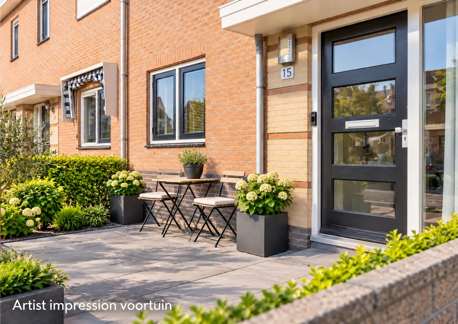 Huis Burgemeester Verduynstraat 15 in Pernis Rotterdam