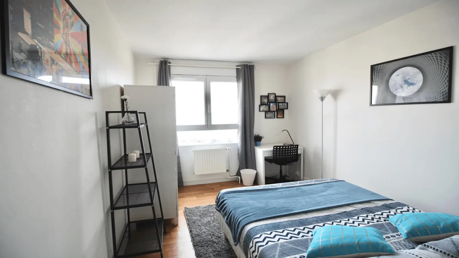 Flat Rue Vitruve in Paris