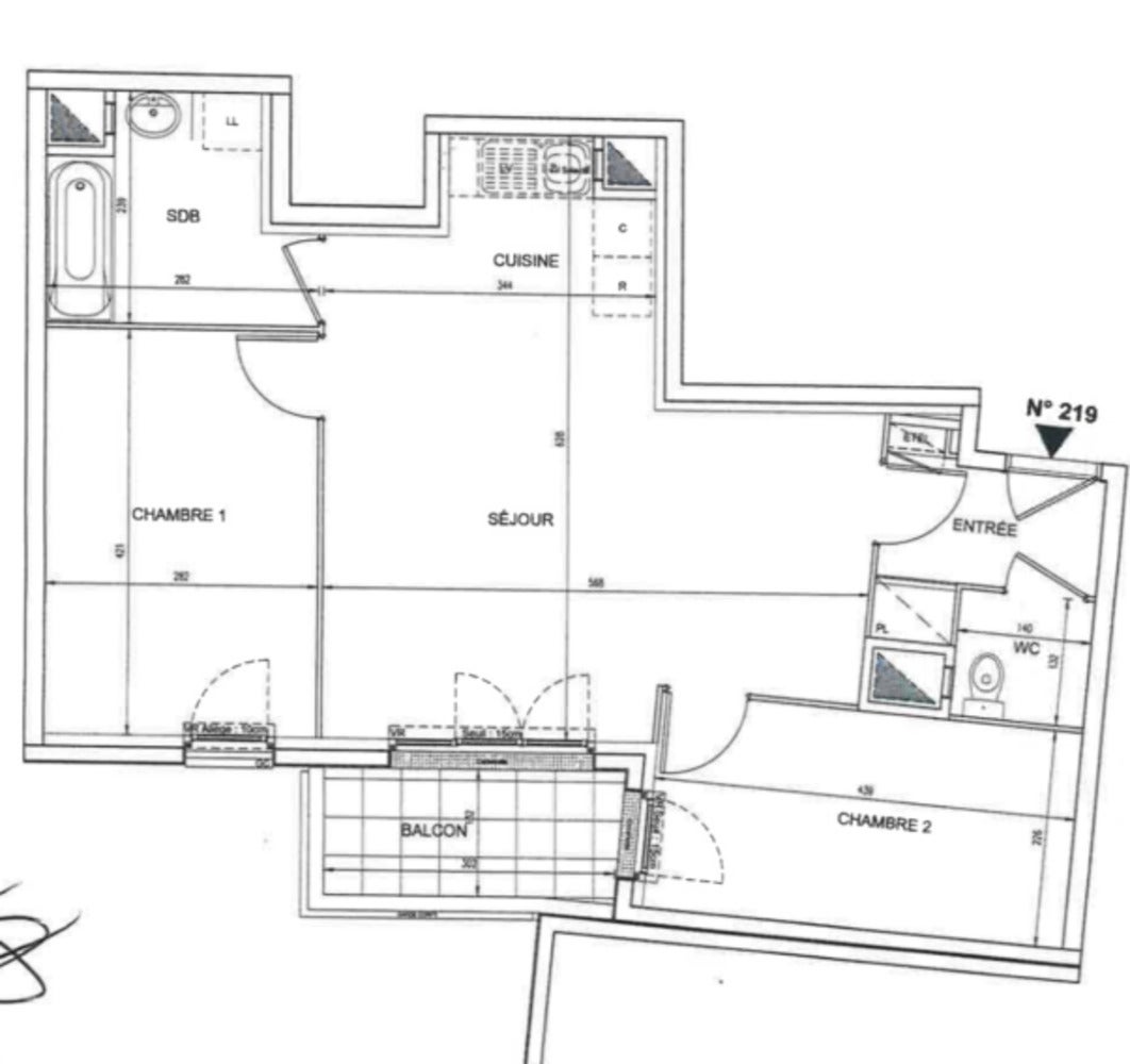 Flat Rue Josette Poirson in Bondoufle