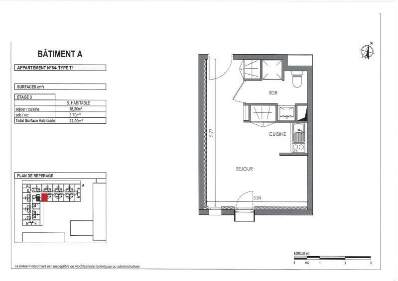 Flat Rue Schyller in Villenave-d'Ornon