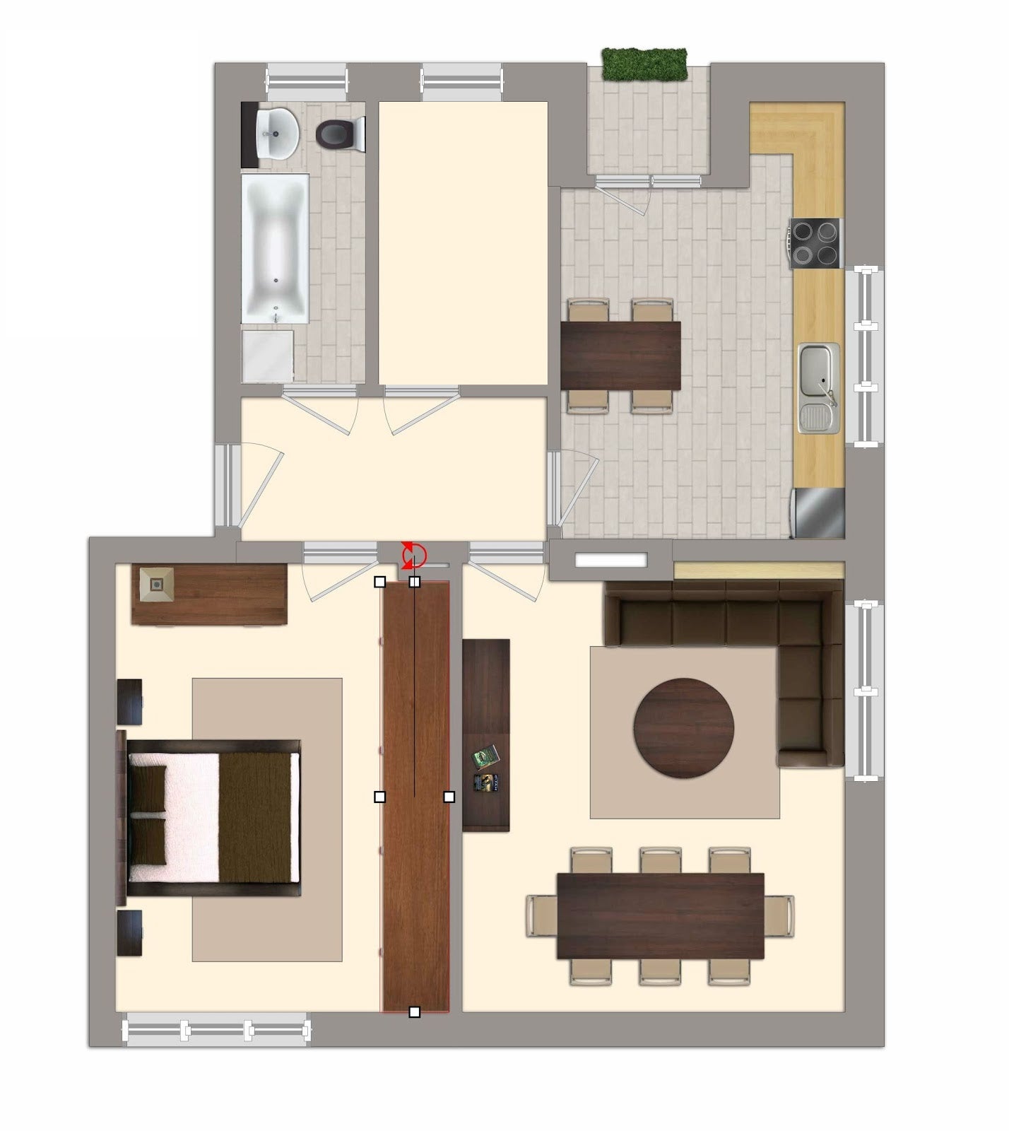 Wohnung Leipziger Straße in Dresden