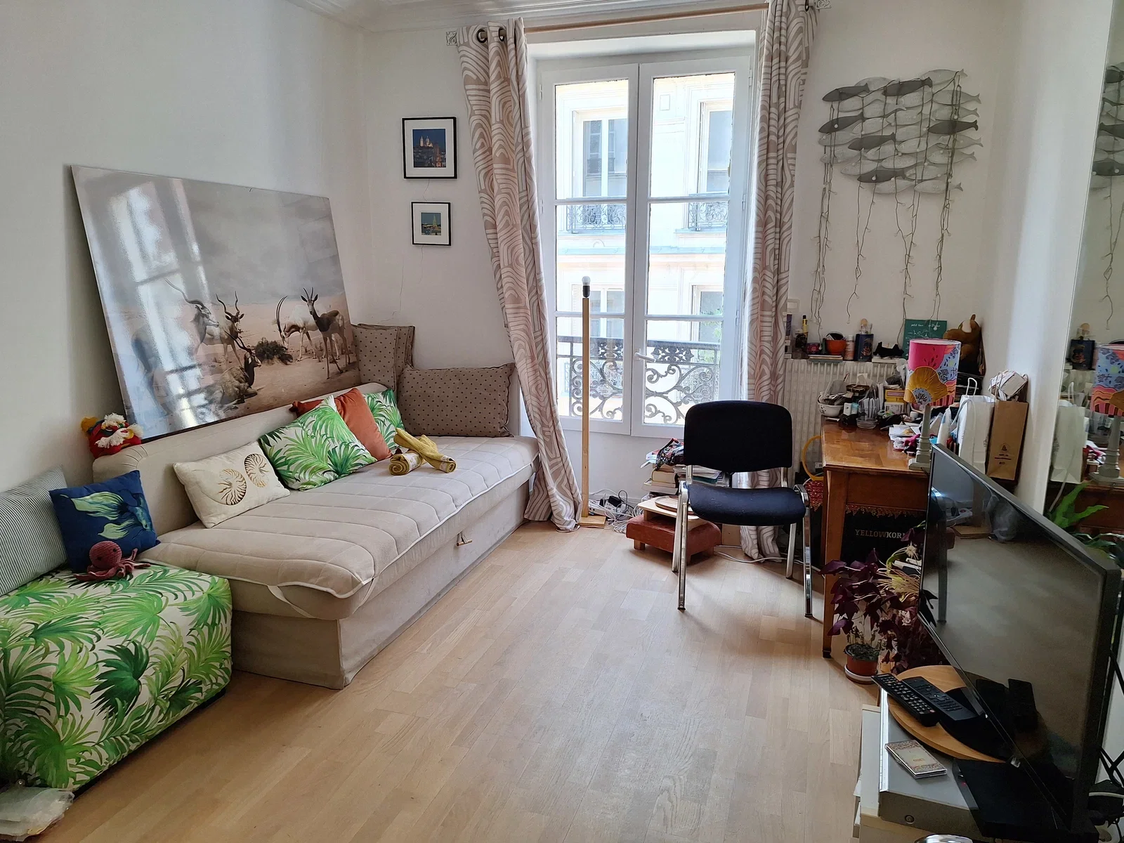 Chambre Rue des Trois Frères à Paris