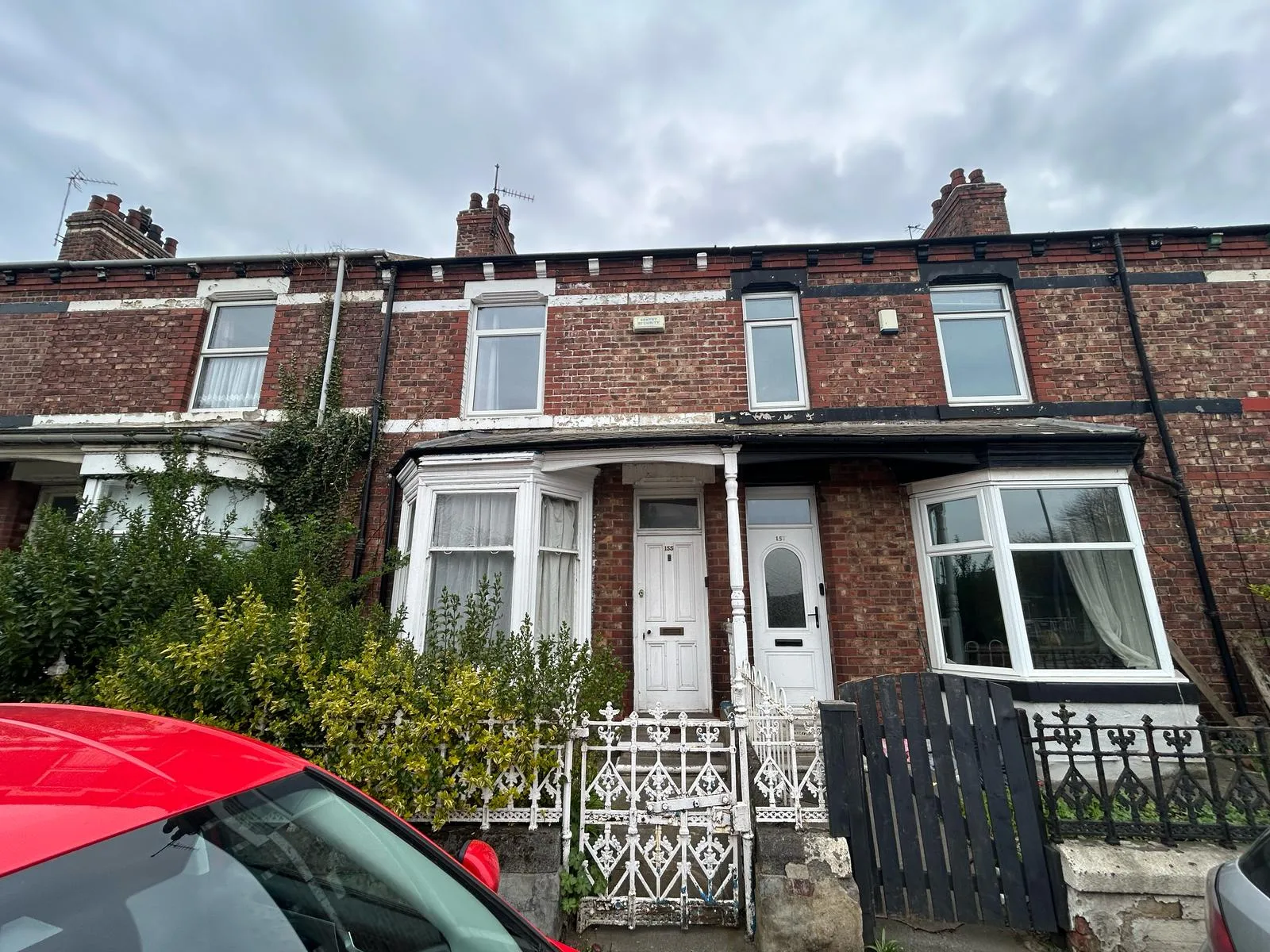 Flat Thornaby Road in Thornaby-on-Tees