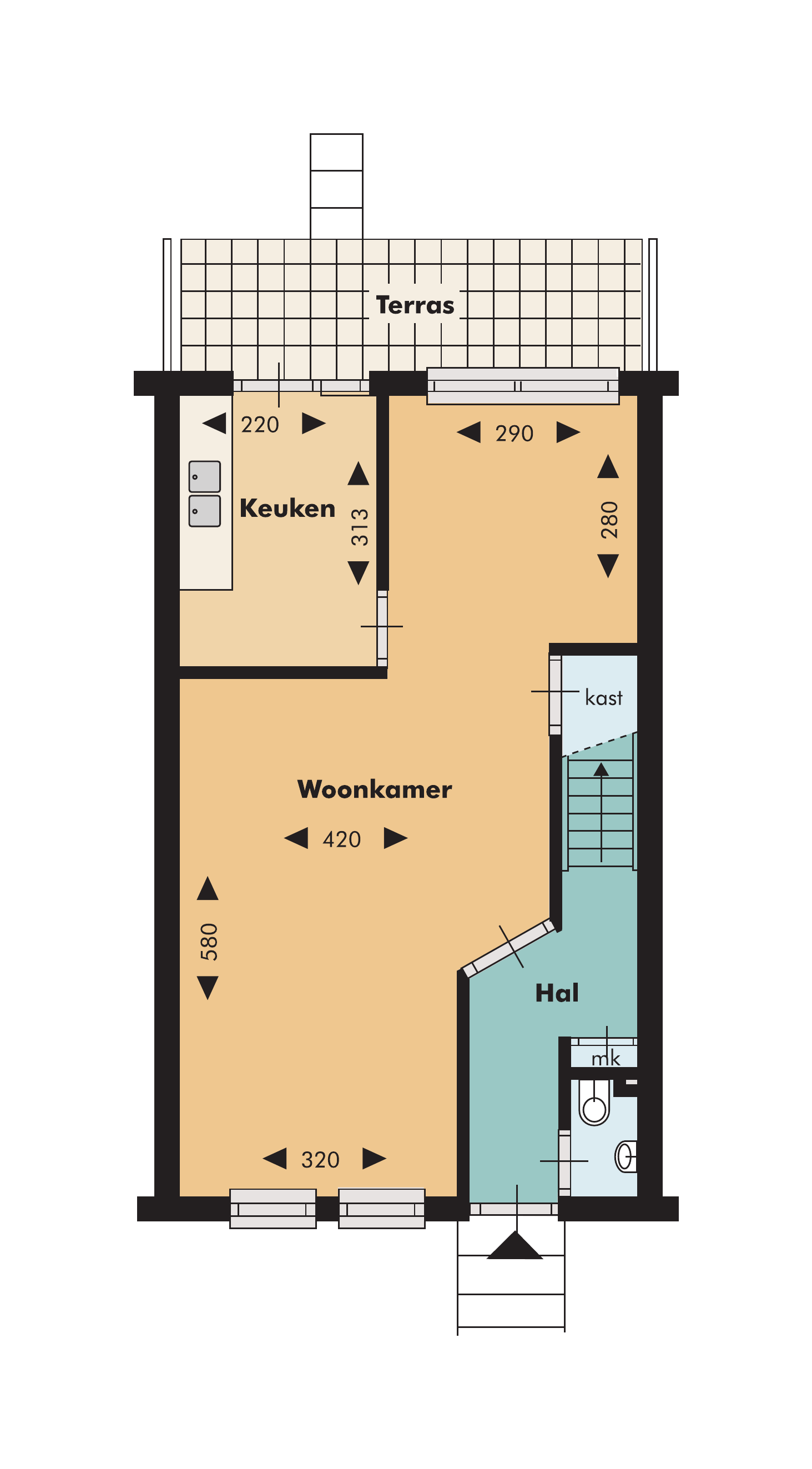 Huis Slot Haamstedepad in Schiedam