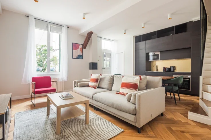 Flat Rue Oberkampf in Paris