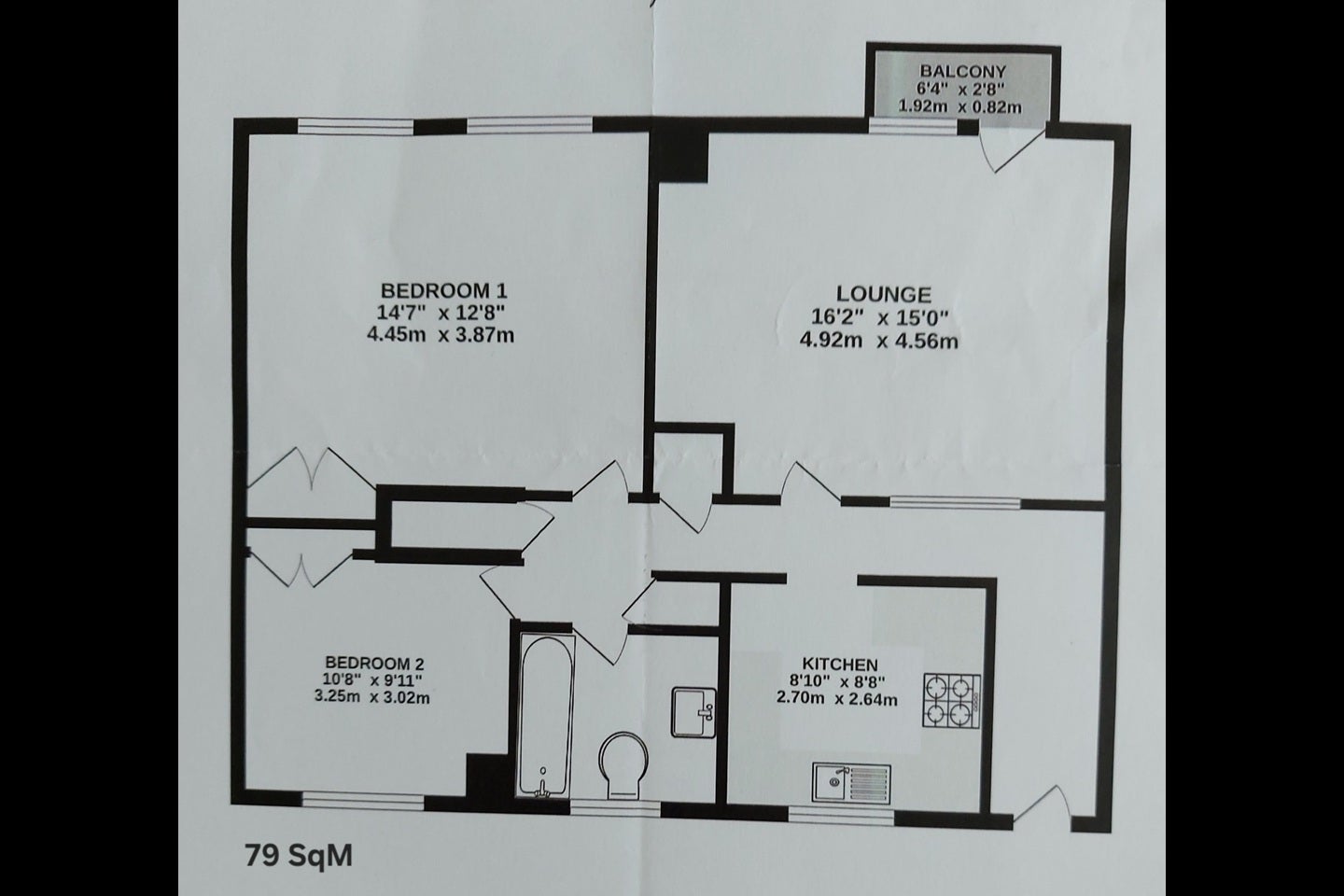 Flat Elleray Court in Guildford