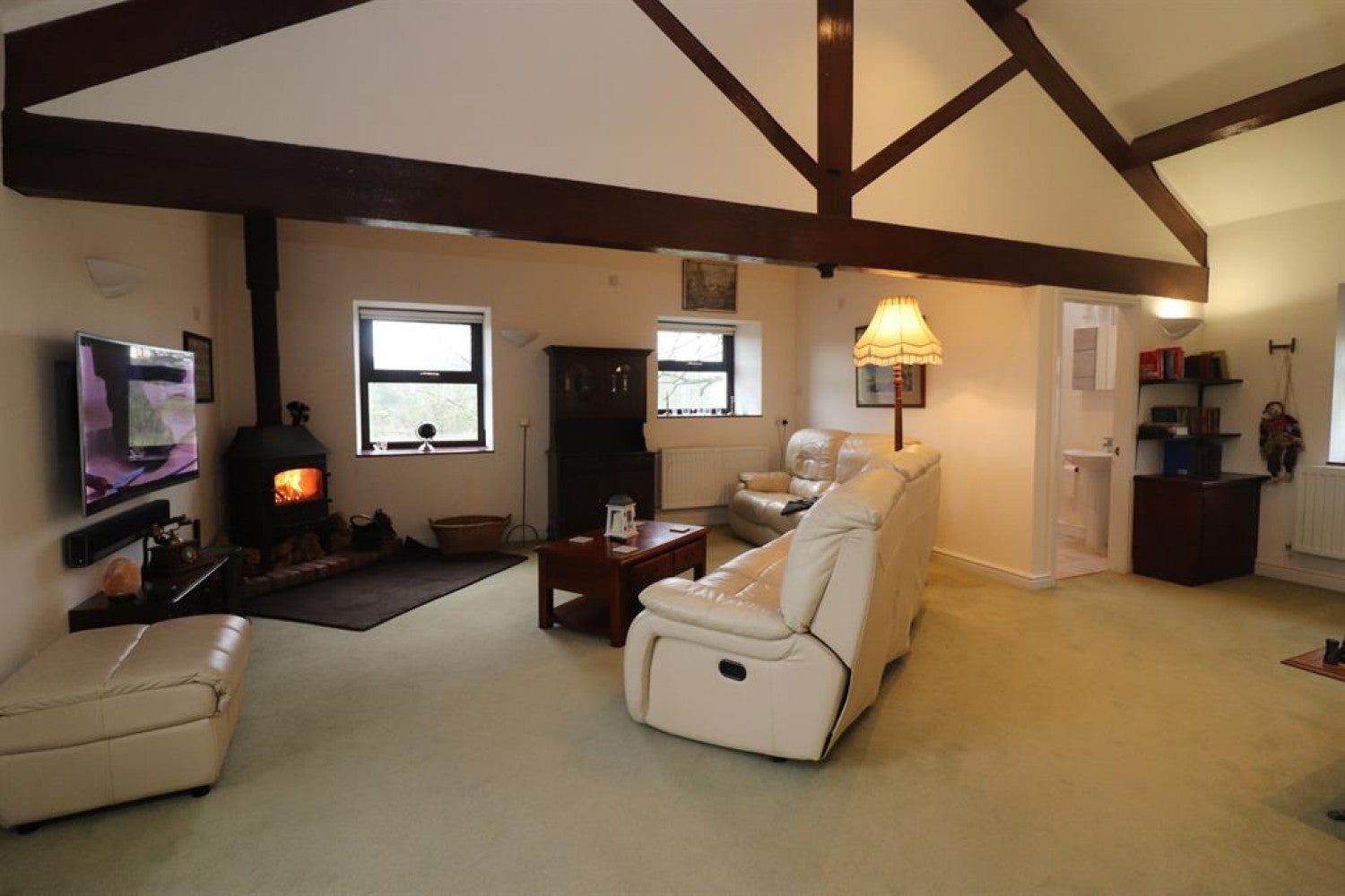 Flat Longsight Road in Ribble Valley