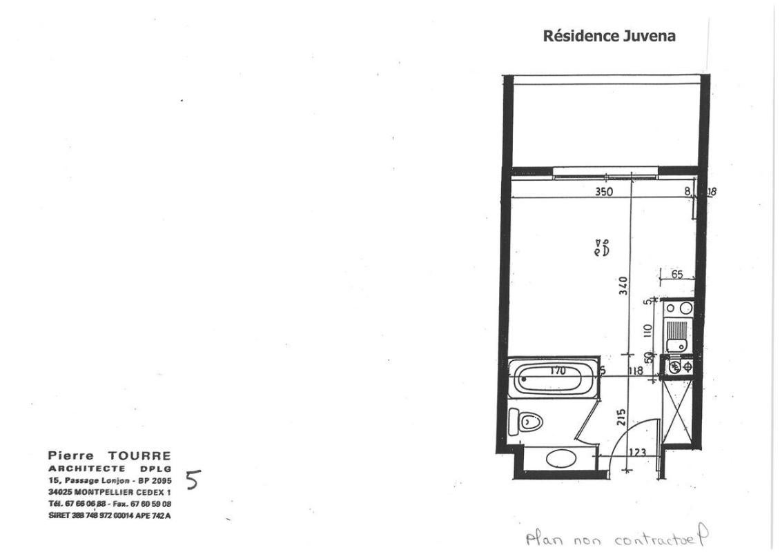 Flat Rue Professeur Phung in Montpellier