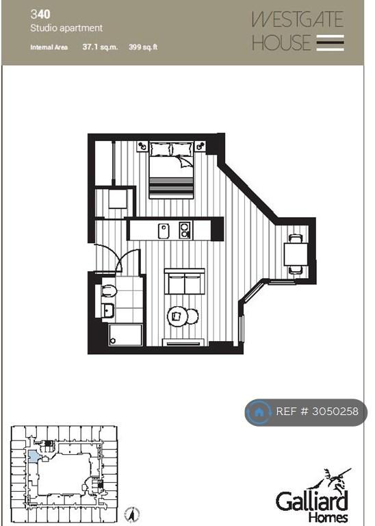 Flat West Gate in Greater London