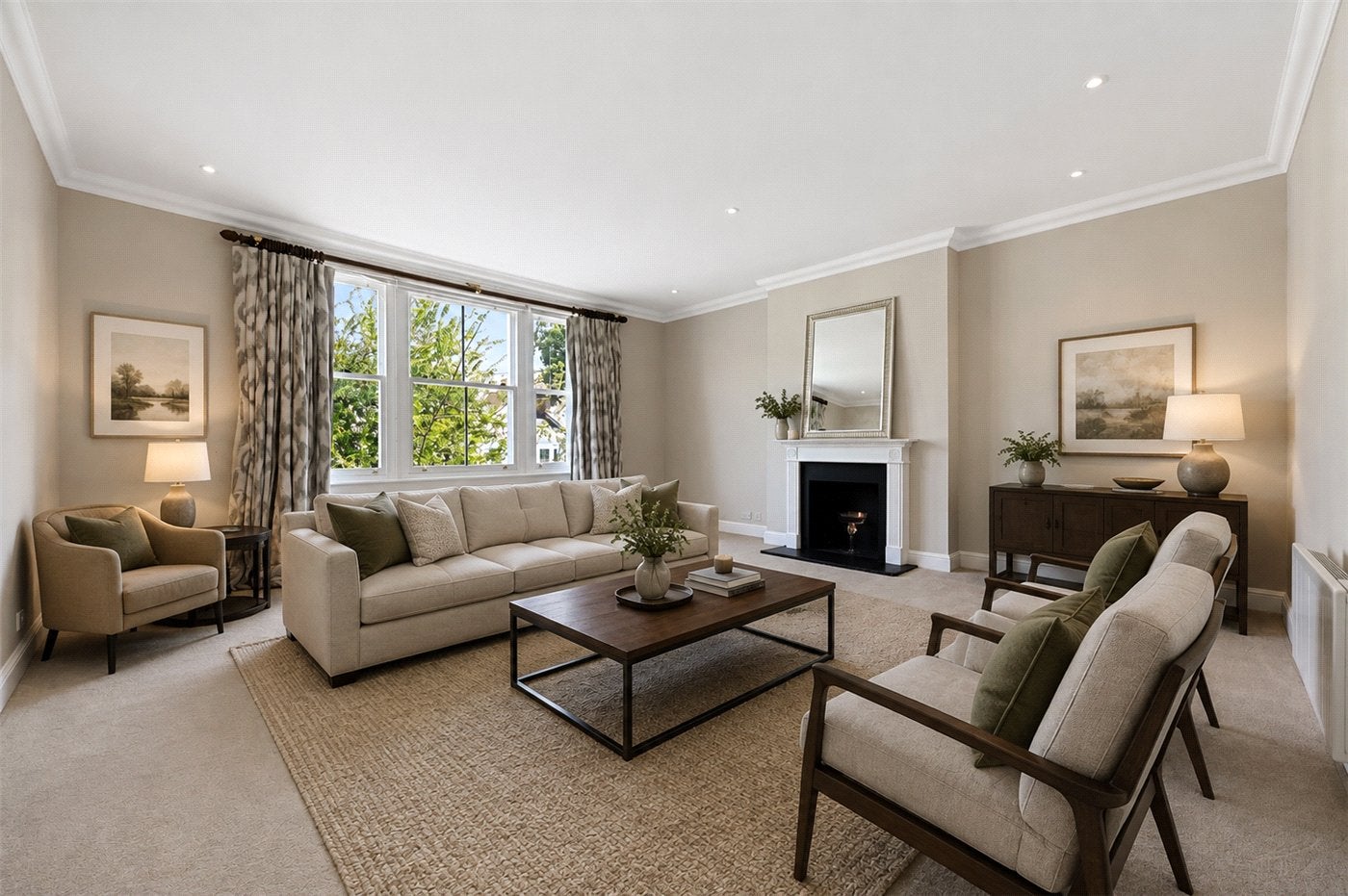 Flat Palace Gardens Terrace in Greater London