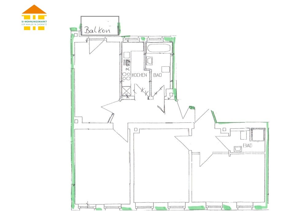 Wohnung Hilbersdorfer Straße in Chemnitz