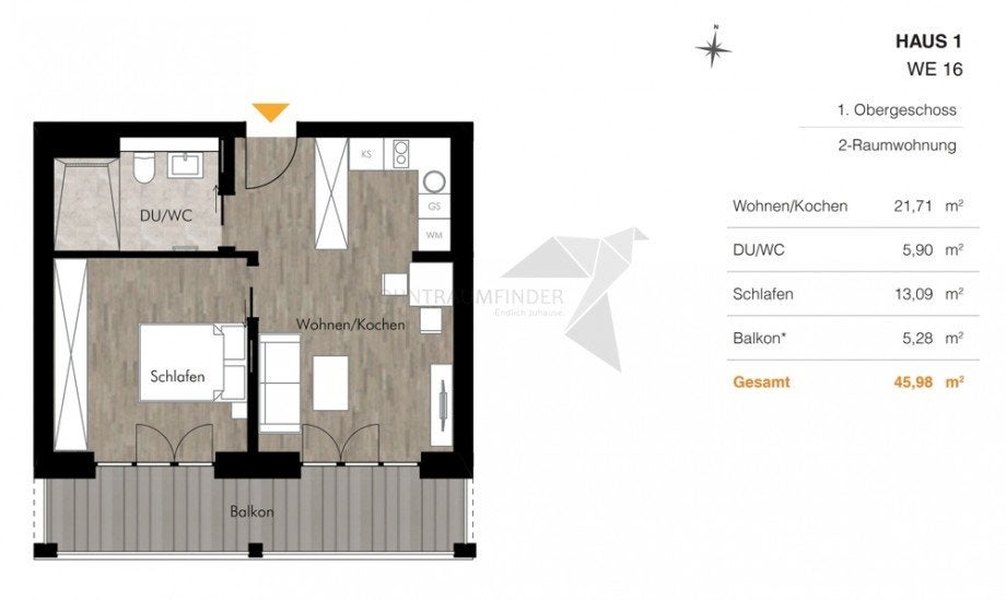 Wohnung Unritzstraße in Chemnitz