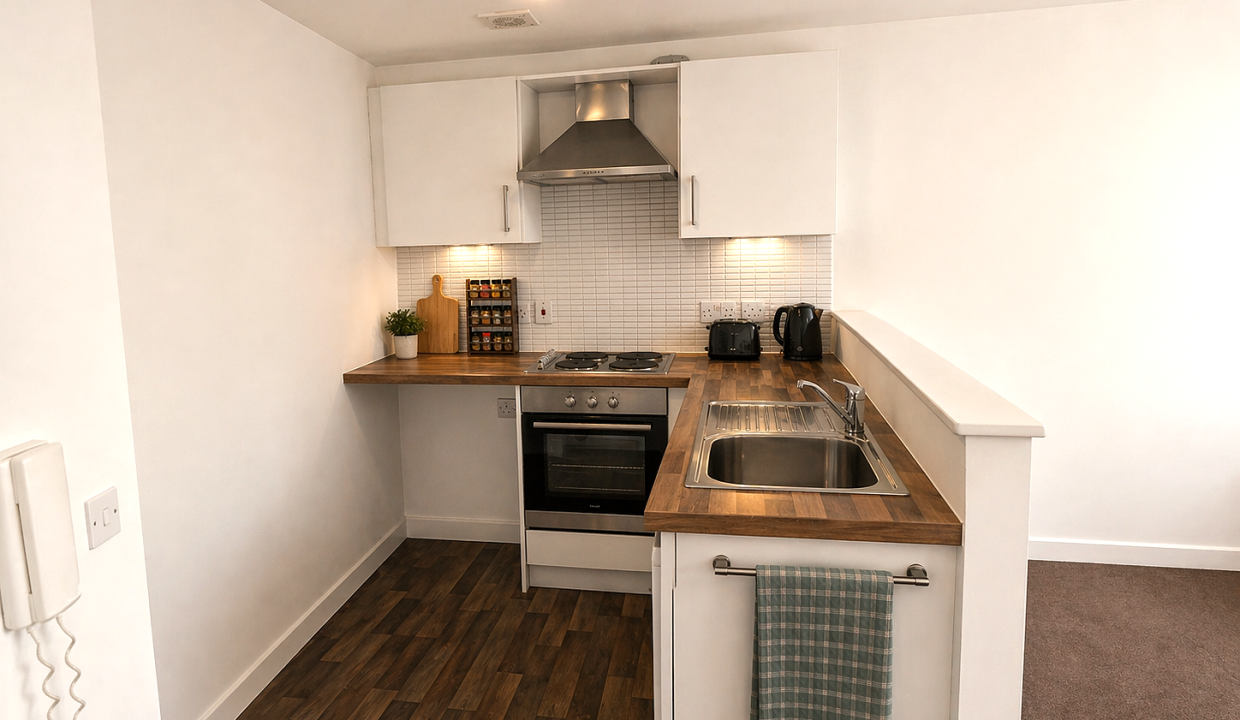 Flat Sandhurst Road in Leicester