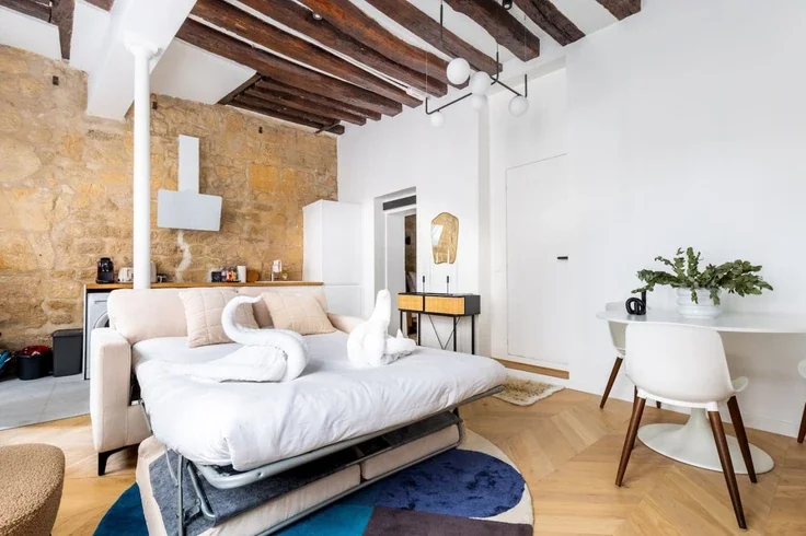 Appartement Rue des Trois Portes à Paris
