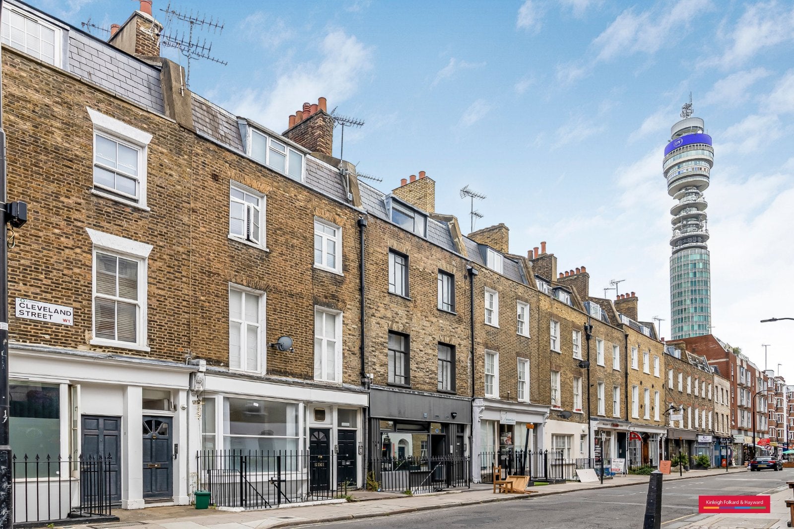 Flat Cleveland Street in Greater London