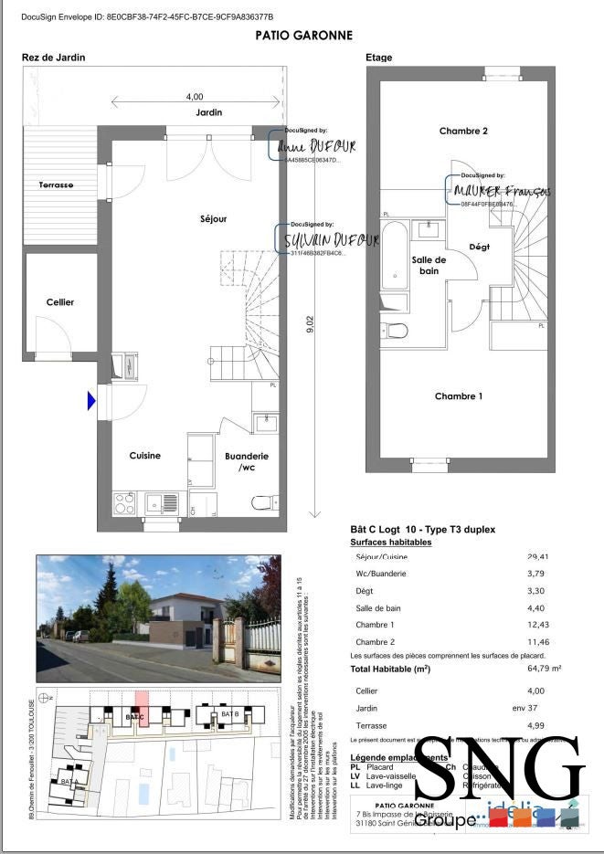 Appartement Chemin de Fenouillet à Toulouse