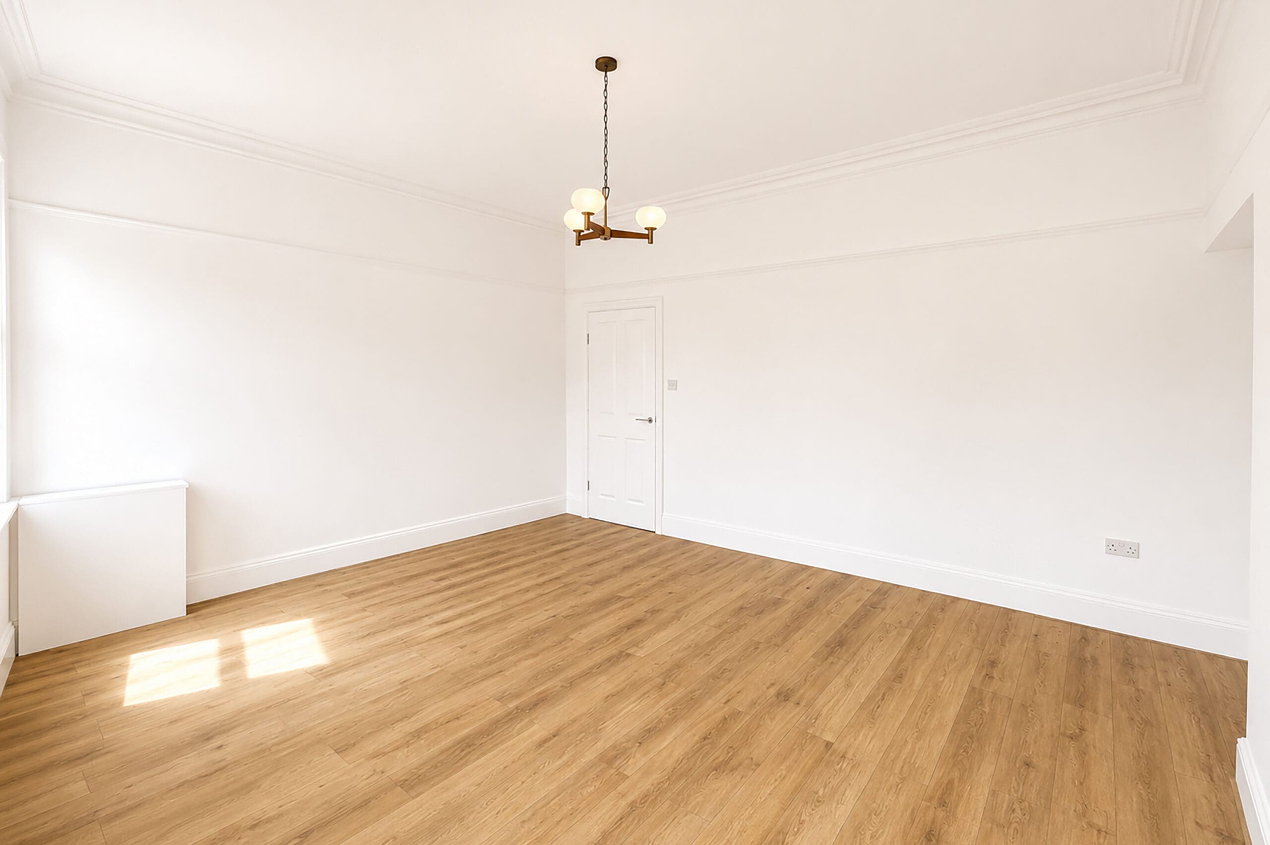 Flat Flixton Road in Trafford