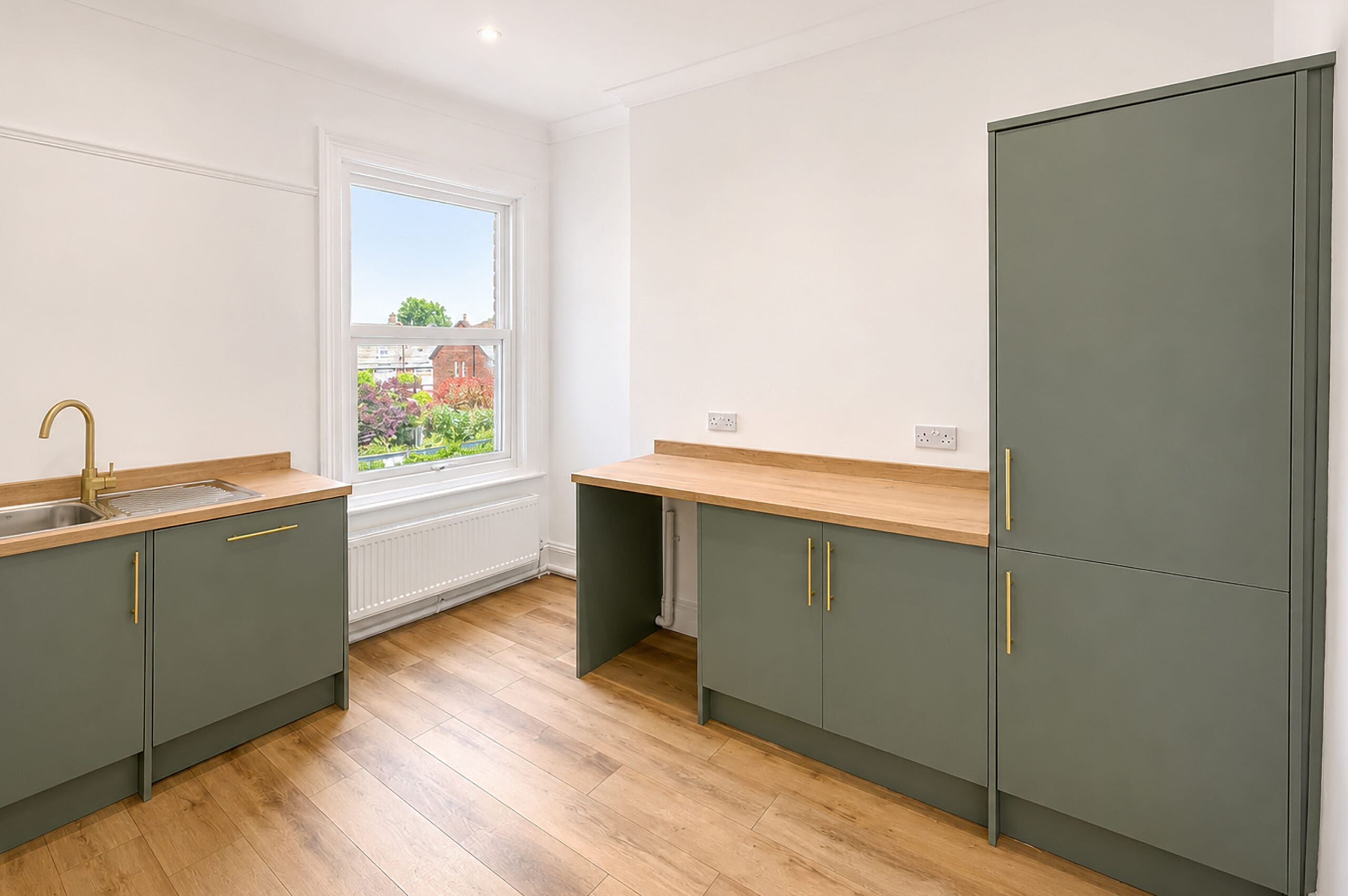 Flat Flixton Road in Trafford