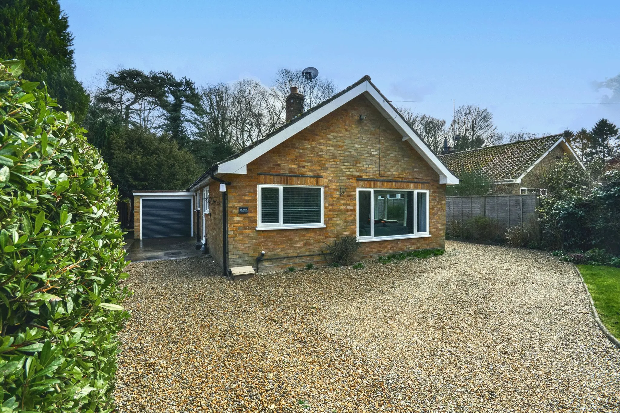 House Warren Road in North Norfolk