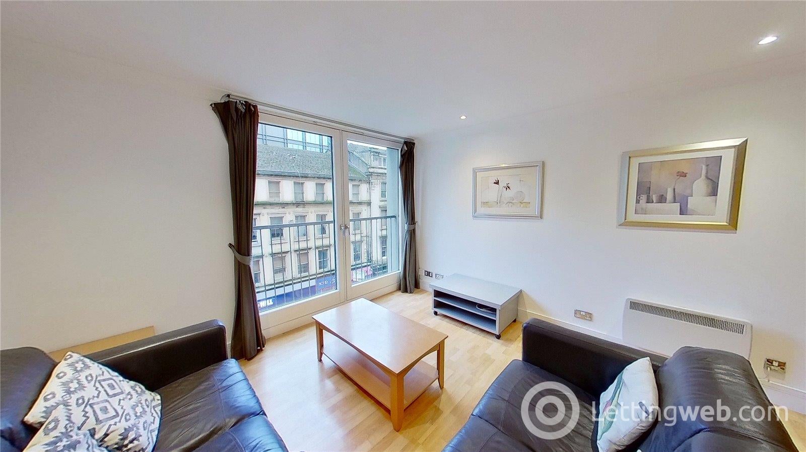 Flat Argyle Street in Glasgow