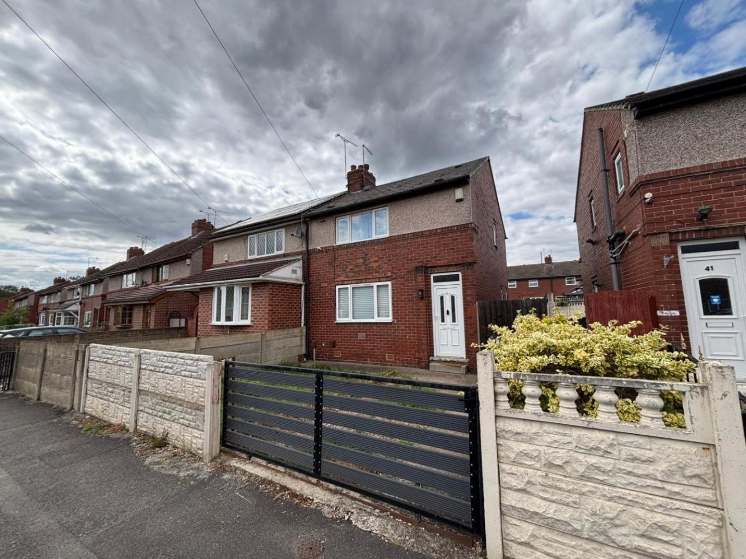 House Wike Road in Barnsley