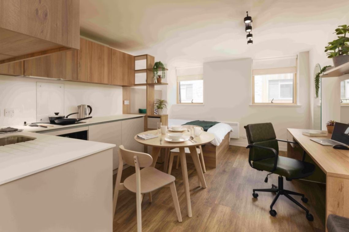 Flat Calton Wynd in City of Edinburgh