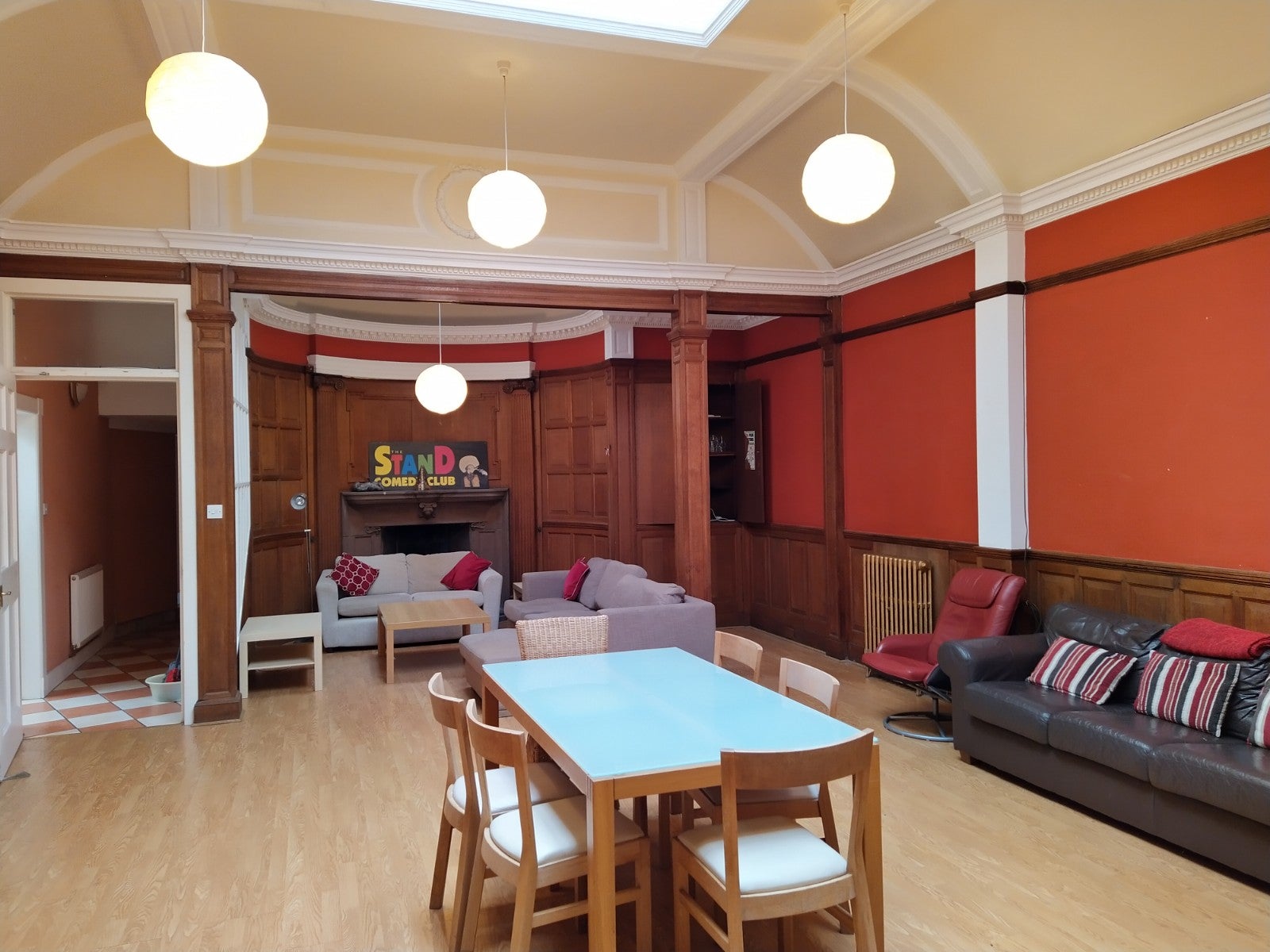 House Eglinton Crescent in City of Edinburgh