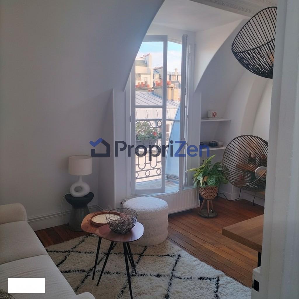 Flat Rue Legendre in Paris
